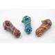 4" 145gr. Colored Spiral Lining Solid Colored Glass Pipe