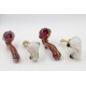 4.5" Rasta Lining Colored Glass Sherlock Pipe