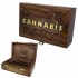 Wooden Rolling Box - Cannabis Engraved 3