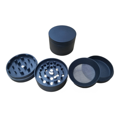 Aluminium CNC Ceramic Coating Grinder (Non-Stick) - 56mm 4-Part